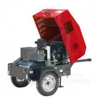 Винтовой компрессор Chicago Pneumatic CPS130E F на шасси