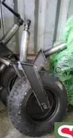 Колесо со стойкой в сборе (5.0х10) УМДУ-80/82.02.06.000 СБ Люкс